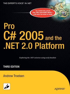cover image of Pro C# 2005 and the .NET 2.0 Platform